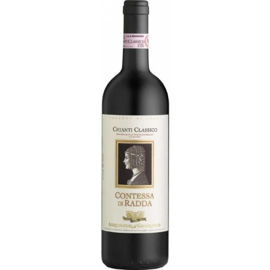 Geografico Contessa Di Radda Chianti Classico DOCG 0,75L 3 Geografico Contessa Di Radda Chianti Classico DOCG 0,75L