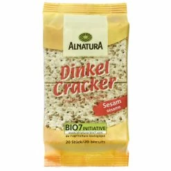 Alnatura Bio Dinkel Cracker Sesam 100G