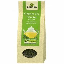 Alnatura Bio Grüner Tee Sencha Lose 75G