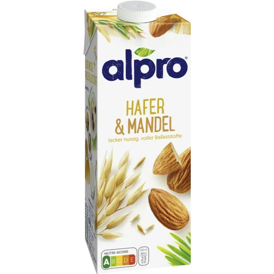 Alpro Hafer-Mandel Drink 1L 3 Alpro Hafer-Mandel Drink 1L