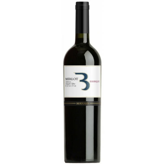 Bertoldi Merlot Barrique IGT 0,75L 3 Bertoldi Merlot Barrique IGT 0,75L