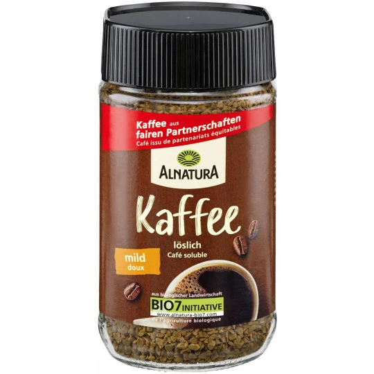 Alnatura Bio Kaffee Löslich 100G 3 Alnatura Bio Kaffee Löslich 100G
