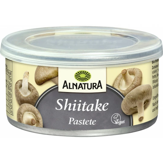 Alnatura Bio Pastete Shiitake 125G 3 Alnatura Bio Pastete Shiitake 125G