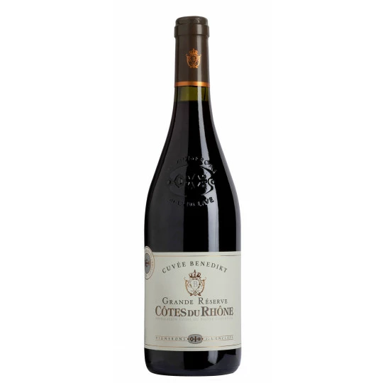 Cuvée Benedikt Grande Reserve Cotes Du Rhone AOC 0,75L 3 Cuvée Benedikt Grande Reserve Cotes Du Rhone AOC 0,75L