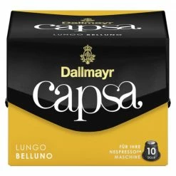 Dallmayr Capsa Lungo Belluno Intensität 5 Kaffeekapseln 10ST 56G