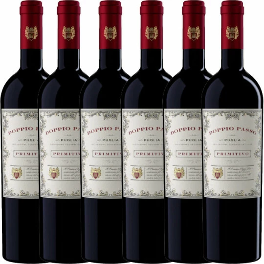 Doppio Passo Primitivo Puglia IGT 6x0,75l KARTON 3 Doppio Passo Primitivo Puglia IGT 6x0,75l KARTON