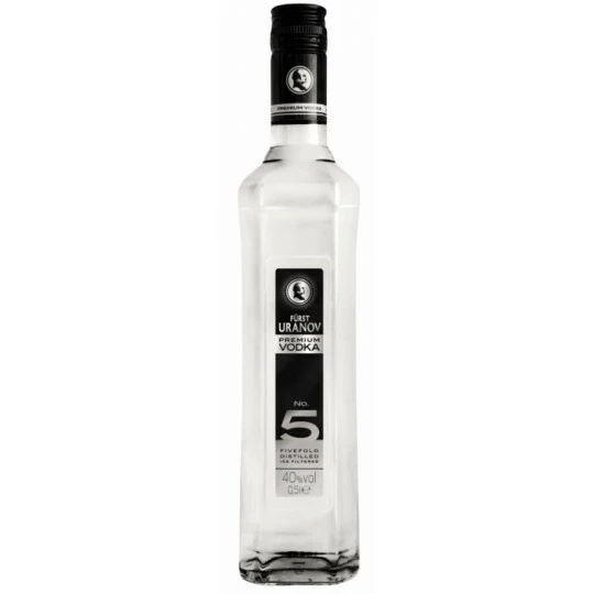 Fürst Uranov Premium Vodka No.5 0,5L 3 Fürst Uranov Premium Vodka No.5 0,5L