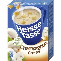 Heisse Tasse Champignon Creme Suppe 42G