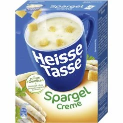 Heisse Tasse Spargel Creme Suppe 41,4G