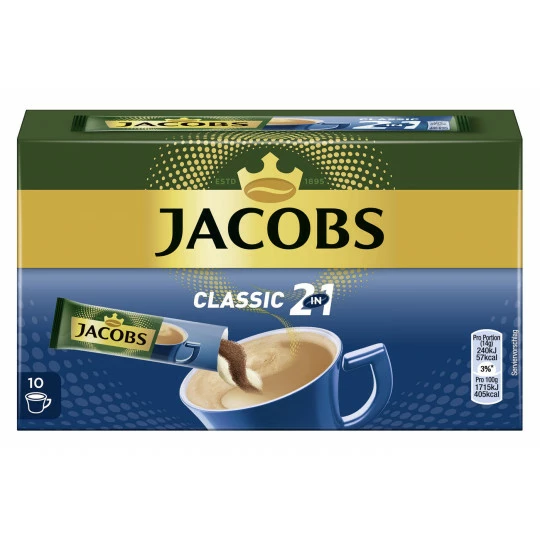 Jacobs Classic 2in1 Sticks 10x 14G 3 Jacobs Classic 2in1 Sticks 10x 14G