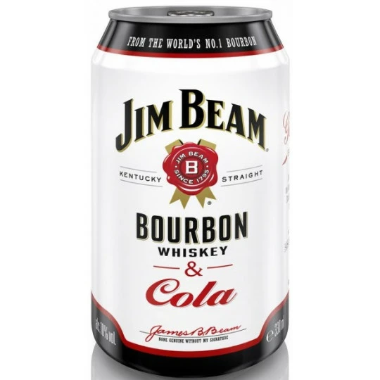 Jim Beam Bourbon & Cola 0,33L 3 Jim Beam Bourbon & Cola 0,33L