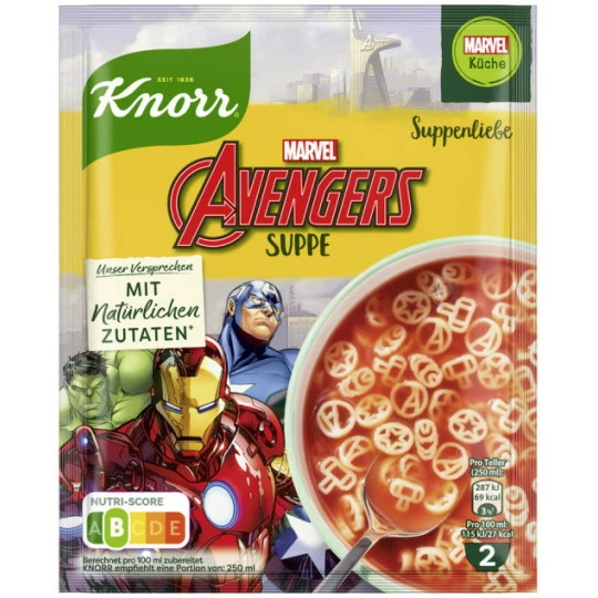 Knorr Suppenliebe Avengers 41G 3 Knorr Suppenliebe Avengers 41G