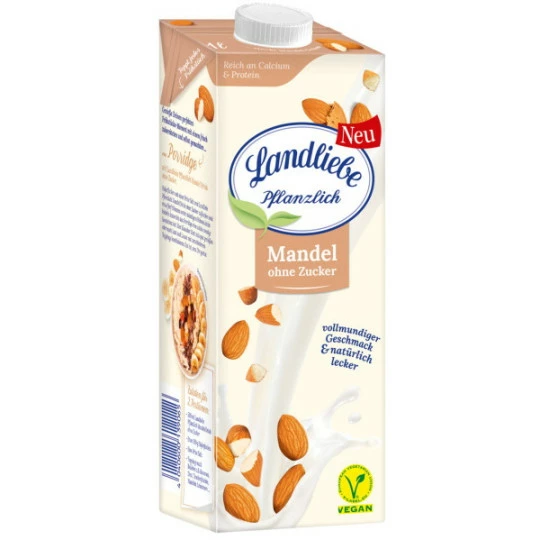 Landliebe Mandel Drink Ohne Zucker 1L 3 Landliebe Mandel Drink Ohne Zucker 1L
