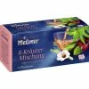 Meßmer Tee 6-Kräuter Mischung 25ST 50G -Erasco Verkäufe memer tee 6kruter mischung 25x 2 g