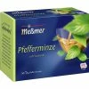 Meßmer Tee Pfefferminze Groß 50ST 112,5G -Erasco Verkäufe memer tee pfefferminze gro 50x 225 g