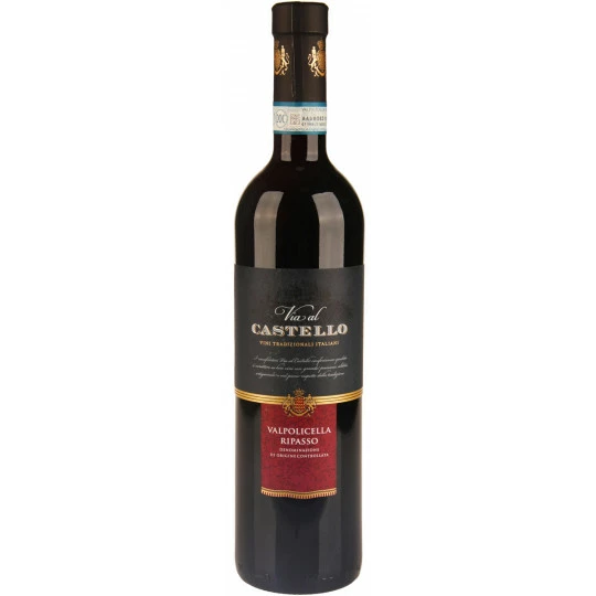 Via Al Castello Valpolicella Ripasso DOC 0,75L 3 Via Al Castello Valpolicella Ripasso DOC 0,75L