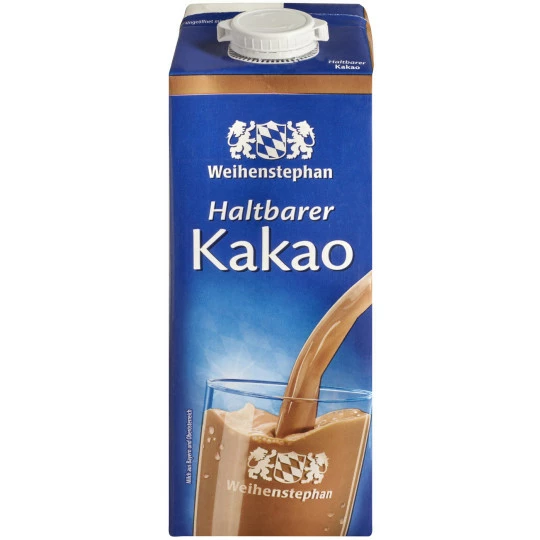 Weihenstephan Haltbarer Kakao 1L 3 Weihenstephan Haltbarer Kakao 1L